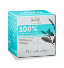 Ronnefeldt 100% Very Early Grey 15 organic black tea bags with bergamot flavor