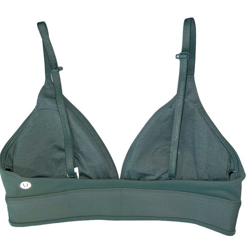 NWT🏓LULULEMON🏓SIZE 8🏓LICENSE TO TRAIN TRIANGLE BRA*A/B*LOGO🏓GREY EUCALYPTUS - Picture 11 of 18