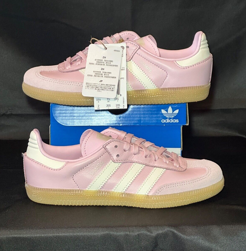 adidas Samba OG Footwear Pink - Size 2 (JR3159) - (0001)