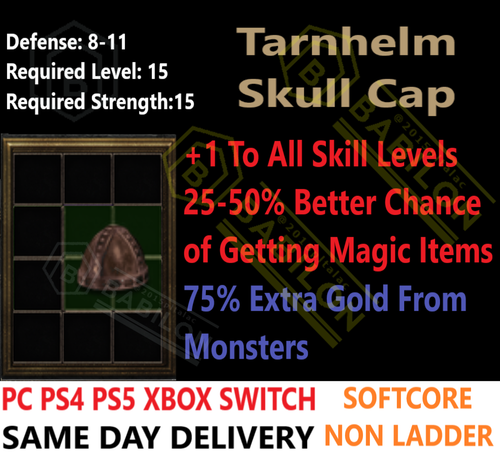 LOW LV UNIQ ITEMS NON LADDER ✅PC PS4 PS5 XBOX SWITCH✅ DIABLO 2 RESURRECTED D2R - Picture 73 of 167
