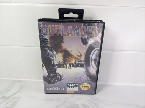 Outlander SEGA Genesis Video Game Cartridge Classic Shooter w/ Manual