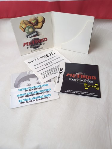 Nintendo DS Metroid Prime Hunters First Hunt Demo Version Complete W/Manual - Picture 15 of 22