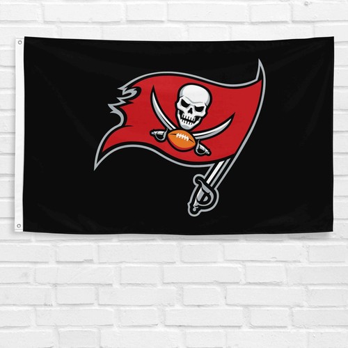 For Tampa Bay Football Fans 3x5 ft Flag Skull Battle Super Bowl LV Banner - Picture 6 of 12