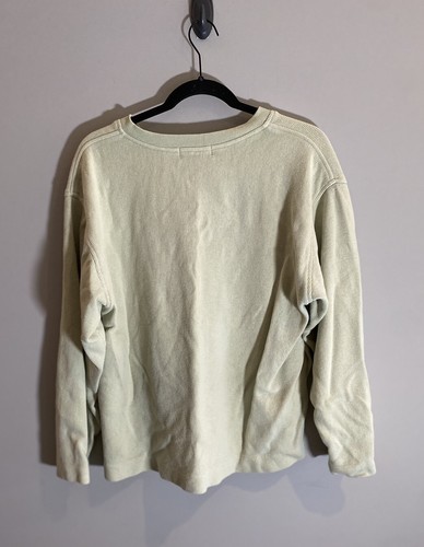 J Jill Oversized Sweater Green Size Medium Buttons Down The Side - Picture 4 of 4