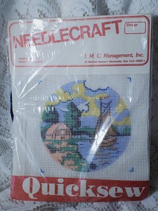 Sailboat-Lake-Cabin-Wood-Needlepoint-Kit-Vintage-Quicksew-Needlecraft