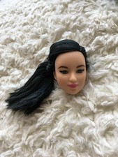 HEAD ONLY Barbie Made To Move Lea Purple Top Replacement Part 1 PC