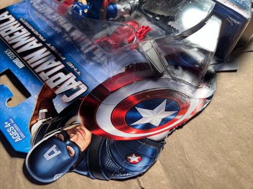 Captain America Actionfigur Air Assault Glider Deluxe Mission Pack Marvel 2010 - Bild 7 von 12