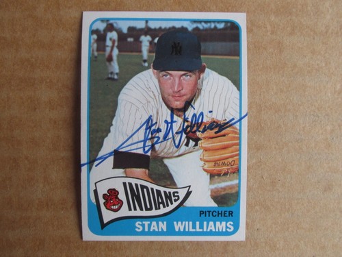 1965 TOPPS BASEBALL SIGNED AUTOGRAPHED CARD SINGLES COMPLETE YOUR SET UPDATED - Picture 156 of 207