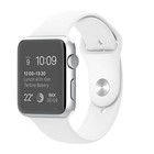Apple Watch Sport 42mm Silver Aluminium Case White Sport Band - (MJ3N2B/A)