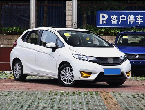 For Honda Fit Jazz GK5 2014-2017 Led DRL Driving Fog Light Turn Signal Y-Style - Picture 3 of 11