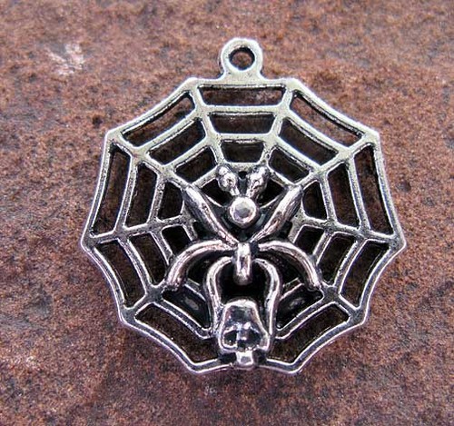 5pcs Spider Scorpion Silver Pendant Charm GOOD LUCK Bracelet Set Jewelry GOTHIC - Picture 4 of 4