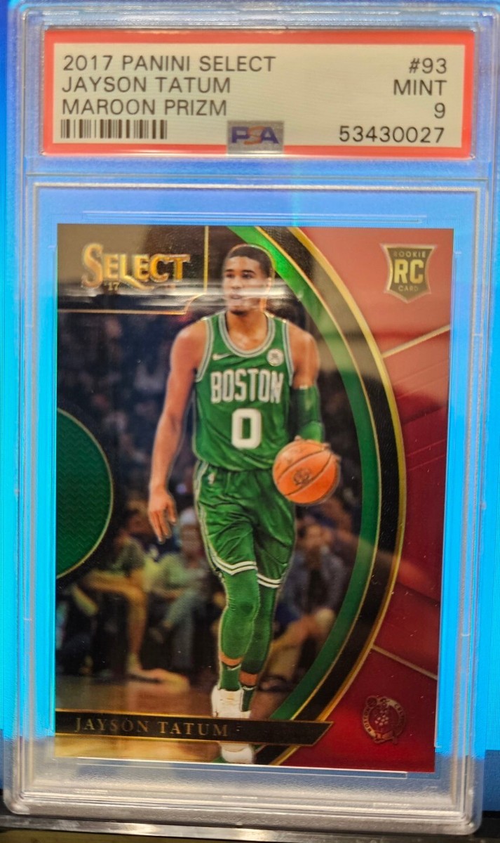 その他 panini SELECT PRIZM JAYSON TATUM PSA 9 JAYSON TATUM #93 Maroon Prizm /199 Rookie PSA 9 2017 Panini