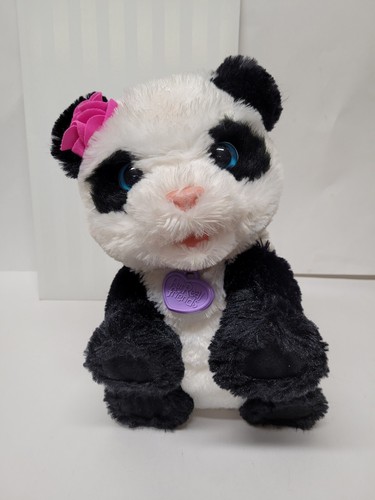 FurRealFriends Panda Plush Toy Talks Walks Giggles Coos blue eyes Interactive - Picture 1 of 7