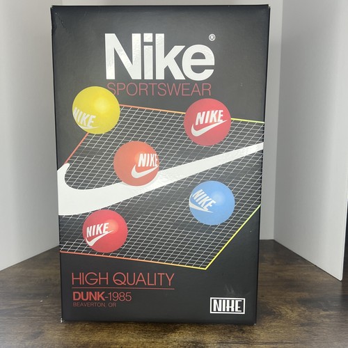 Size 4.5 - Nike Dunk 1985 High Orange Acid Wash - Picture 8 of 9