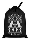 Bewitched Black Santa Sack 46x60cm