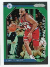 2018-19 Charles Barkley Panini Prizm Hall Monitors Green No.3 