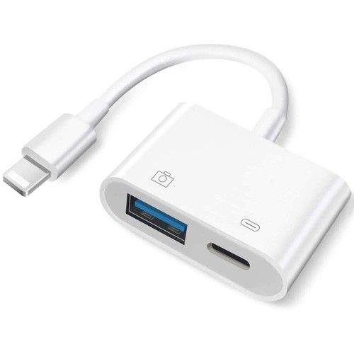 USB 3.0 to iPhone OTG Adapter Cable IOS16+ For All 8 pin iPad Air iPhone Camera - Picture 19 of 19