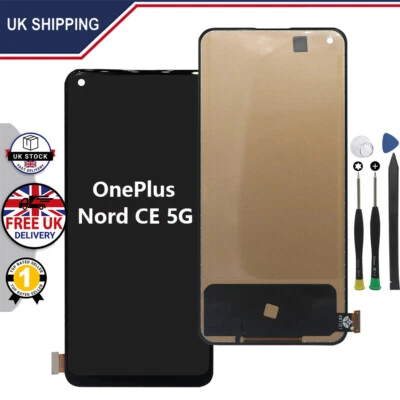 For OnePlus Nord CE 5G EB2101 EB2103 LCD Touch Screen Assembly Replacement