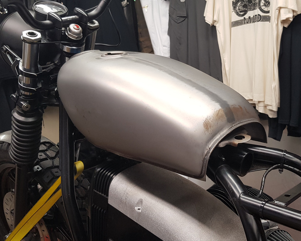 Motorcycle Fuel Tank Retro Project Scrambler Brat Bike Cafe Racer Board ...