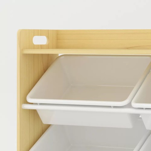 Kids Storage Wooden Unit Children's Bookshelf Toy Shelves Organiser - Picture 28 of 42