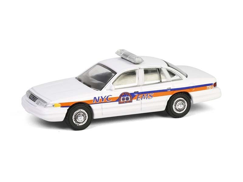 1994 Ford Crown Victoria - NYC EMS Diecast 1:64 Scale Model