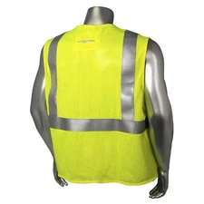 NEW 5X Radians SV97-2VGMFR Type R Class 2 Premium Modacrylic FR Mesh SafetyVest