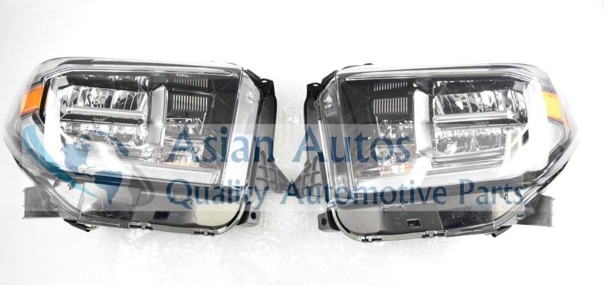 OEM Toyota Tundra 2018-2021 TRD Sport Black Chrome LED