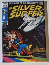Silver Surfer 4 Thor comic Refrigerator Magnet 2" by 3" Marvel