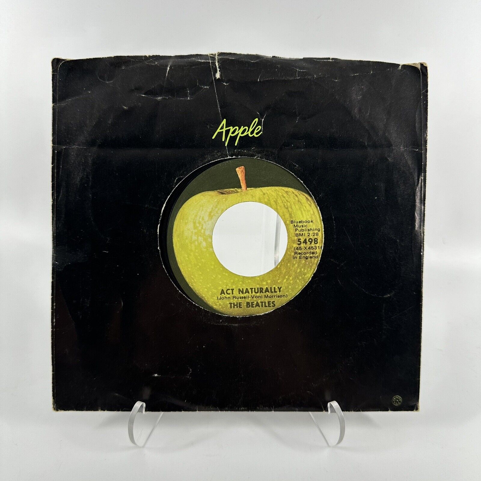 The Beatles - Act Naturally / Yesterday Vinyl 7" 45X45316