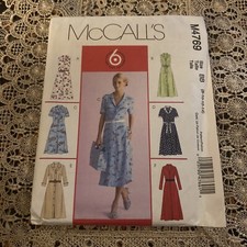 McCALL'S sewing pattern "6 great looks" M4679 Dress Petite sizes BB 8-14