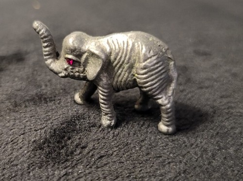 2 Zinn Miniatur Elefanten Figuren - Bild 3 von 3