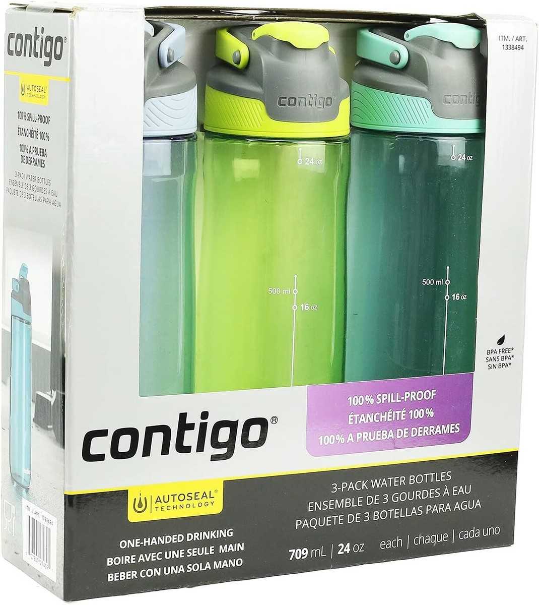 2.5 gallon glass water container 2.5 Gallon Jug & Dispenser Combo – Alive Water main image 1