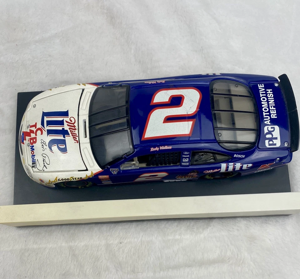 Rusty Wallace 1998 Ford Taurus Miller Lite Elvis TCB масштаб 1:24 - Изображение 3 из 4