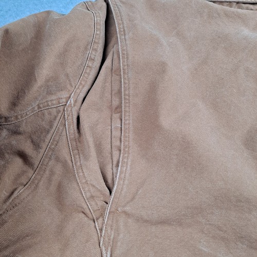 Dickies FR Coat Men 3XL Tan ATPV Rating 39 Insulated Jacket Work Canvas READ - Picture 18 of 22