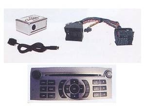 RADIO CD PER IPHONE ADATTATORE INTERFACCIA IPOD ADATTO CITROEN C2 C3 C4 C5MK2 C8 - Foto 1 di 1