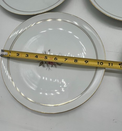 Lot of 8 Vintage Noritake China Daryl 5510 Dinner Plates Set Kitchenware - Picture 6 of 9