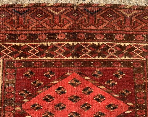 RARE OLD TURKOMAN TEKKE BAG FACE RUG - Picture 4 of 6