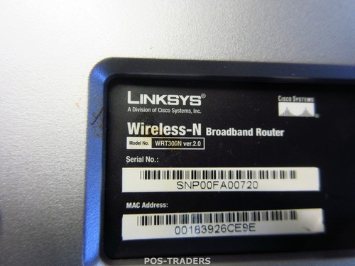 Routeur N sans fil 4 ports Linksys WRT300N V 2.0 AVEC ANTENNE 3X - EXCLUS PS - Photo 3/3