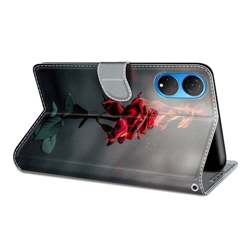 Moon Cat Butterfly Rose Wallet Phone Case For Samsung S8 S9 S10 S20 S21 S22 S23 - 第 74/101 張圖片