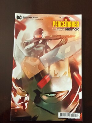 Blue And Gold #5 Maxi-Series (DC, 2022) Simone Di Meo Peacemaker Variant, VF+