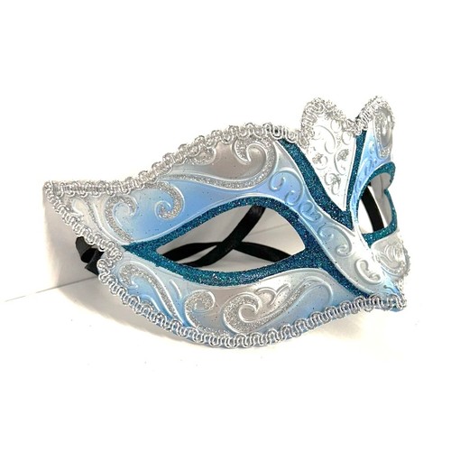 Glitter Feather Eye Masquerade Masks Lot Fancy Dress Costume Party Date 1920s - Picture 6 of 27
