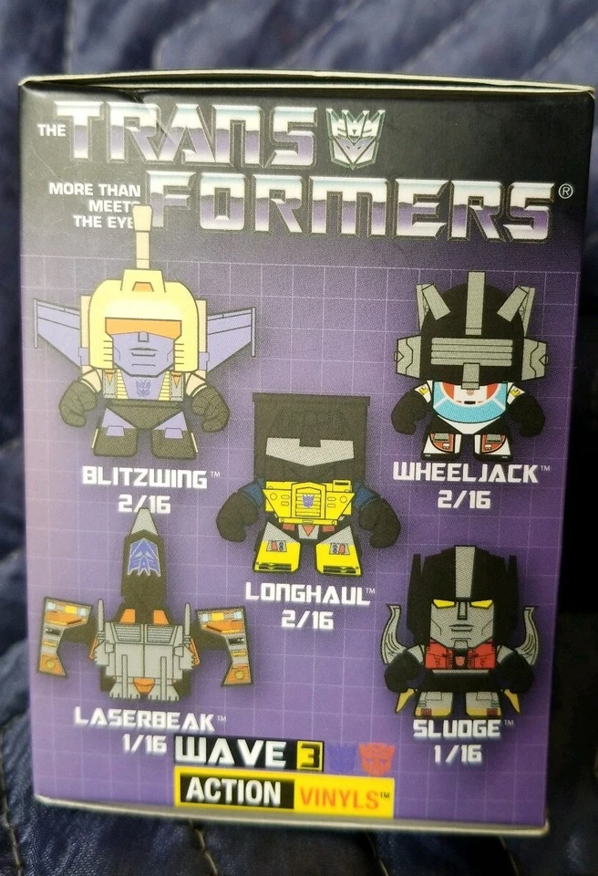Transformers Action Vinyls Mystery Wave 3 Figure (The Loyal Subjects) - Image 2 of 4