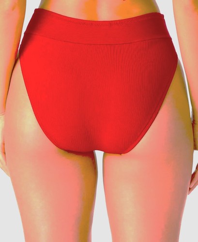 Bar III Ribbed Bikini Bottom 17A 253 - Picture 2 of 4