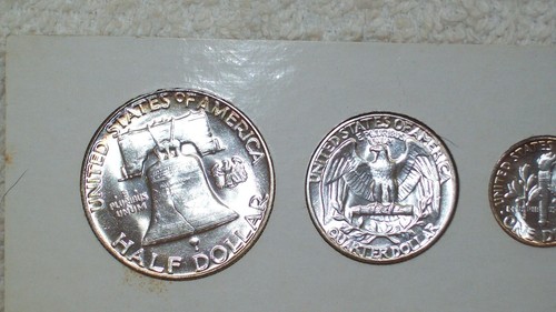 1956 MINT SET COLOR TONED COINS P MINT - Picture 7 of 9
