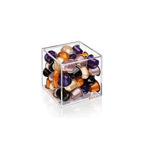 Nespresso Dispensador de cápsulas de Cubo vista original-tiene capacidad  para 50 Cápsulas | eBay