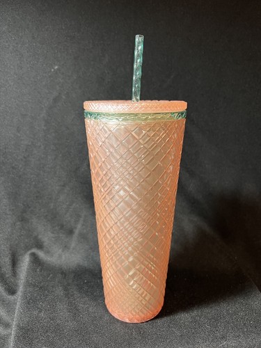 Nuovo Starbucks Tumbler Estate Gioiellato Perla Rosa Verde Venti 24 oz Coppa del Freddo Nuovo con etichette - Foto 7 di 7