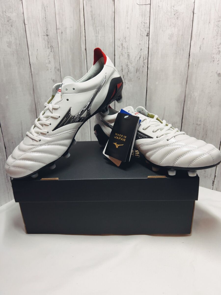 Mizuno Soccer Cleats MORELIA NEO 4 IV JAPAN White/Black Mizuno Soccer Cleats MORELIA NEO 4 IV JAPAN White/Black
