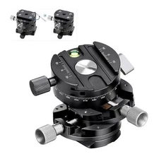 1pcs Leofoto G2 GEAR HEAD 3 In 1 Panoramic Geared Ball head Tripod Head Black
