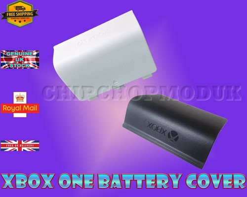 Original Xbox One Controller Battery Cover shell with logo **GENUINE UK STOCK** - Picture 1 of 4