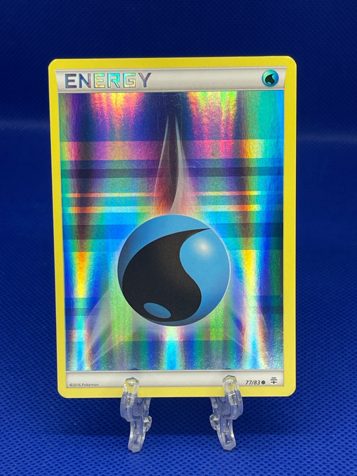 Pokémon TCG Water Energy 77/83 X&Y Generations XY Reverse Holo English 2016 NM